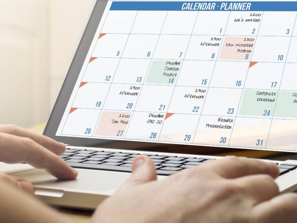 event planning with technology that makes the work easier